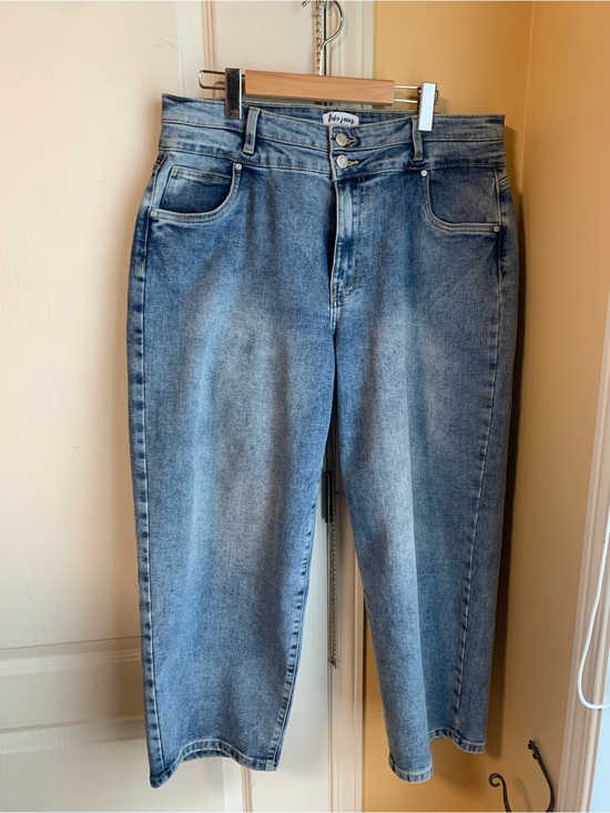 Suko Jeans Denim - High-Rise Light Wash Wide Leg Jeans